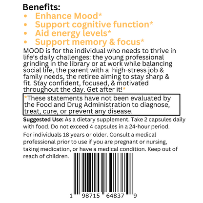 Nootropic Blend - Energy, Focus, & Less Stress